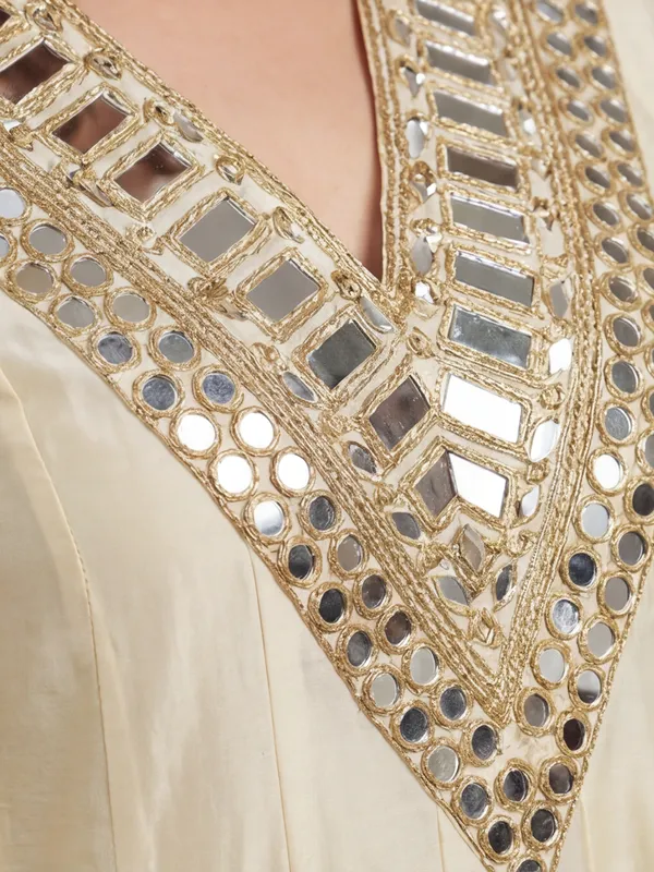 Latest_Embroidery_With_Mirror_Work_Chinon_Kurta_set