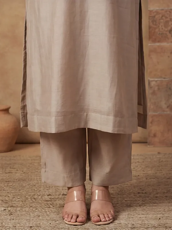Heavy_Embroidered_Coding_Work_And_Flared_Muslin_Cotton_Kurta_Set