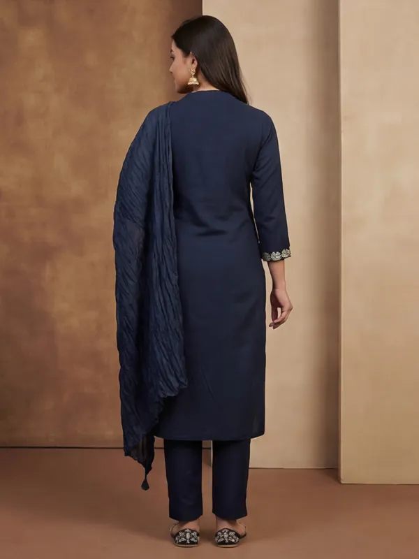 Women_Embroidery_Coding_Work_With_Show_Button_Rayon_Kurta_Set
