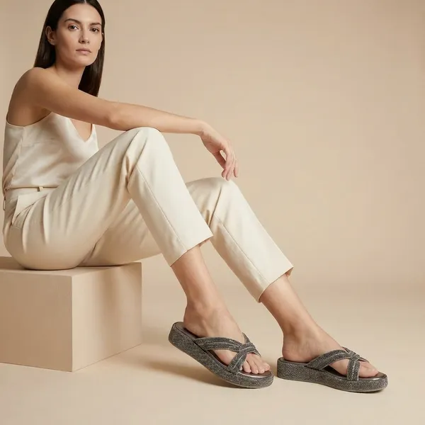 Womens_Silver_Glitter_Embellished_Slip-On_Sandals