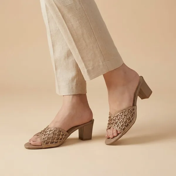 Golden_Mesh_Embellished_Block_Heel_Sandals
