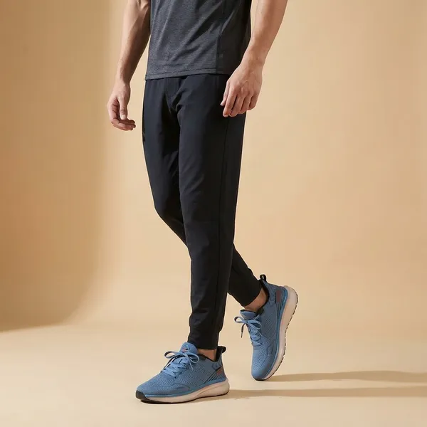 United_Mens_Blue_Running_Sports_Shoes_With_Mesh_Upper