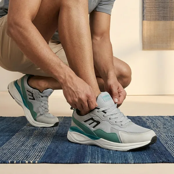 Addoxy_Mens_Grey_And_Green_Sports_Running_Shoes