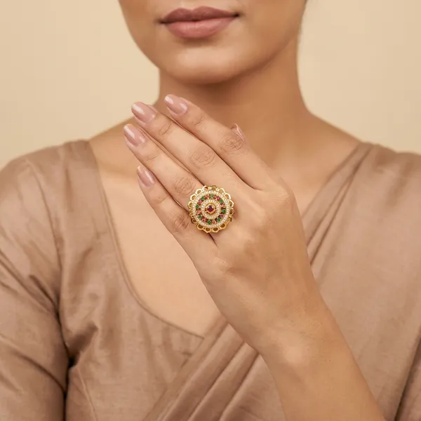 Golden_Alloy_Traditional_Ring_For_Women