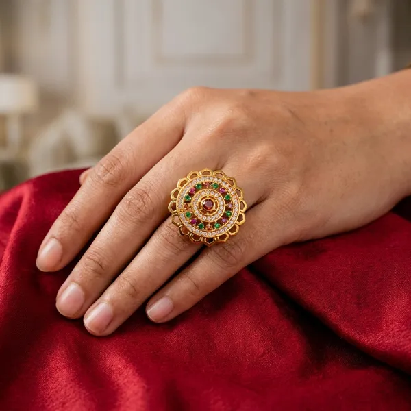 Golden_Alloy_Traditional_Ring_For_Women