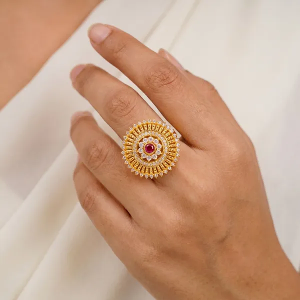 Golden_Alloy_Mandala_Ring_For_Women