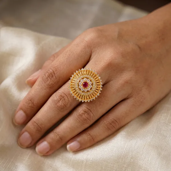 Golden_Alloy_Mandala_Ring_For_Women