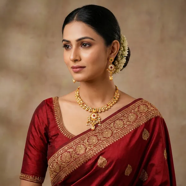 Golden_Alloy_Kundan_Choker_Set_For_Women
