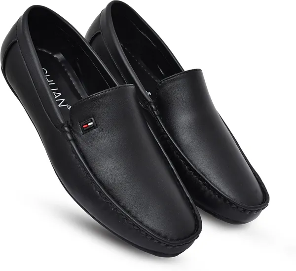 Black_Synthetic_Leather_Loafers_Loafers_For_Men