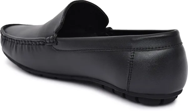 Black_Synthetic_Leather_Loafers_Loafers_For_Men