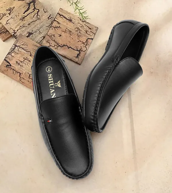 Black_Synthetic_Leather_Loafers_Loafers_For_Men