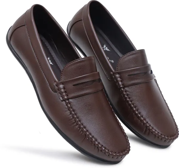 Brown_Synthetic_Leather_Loafers_Loafers_For_Men