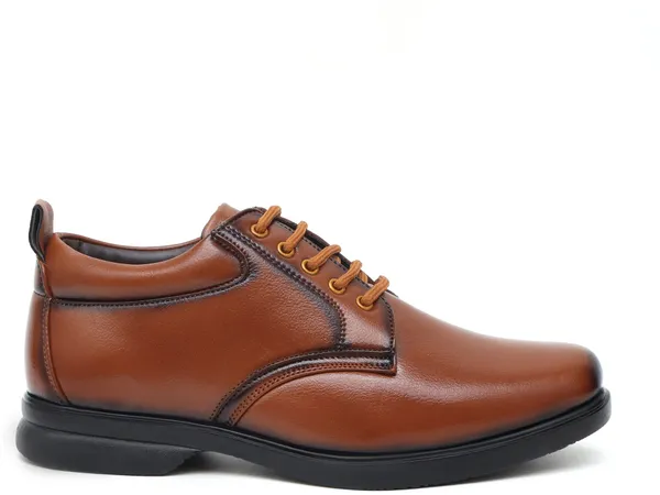 Tan_Synthetic_Leather_Lace_Up_Shoes_For_Men