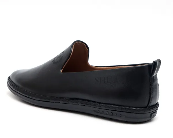 Black_Synthetic_Leather_Loafers_Loafers_For_Men