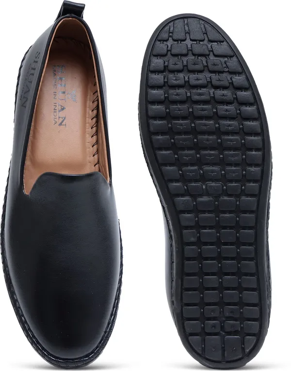 Black_Synthetic_Leather_Loafers_Loafers_For_Men