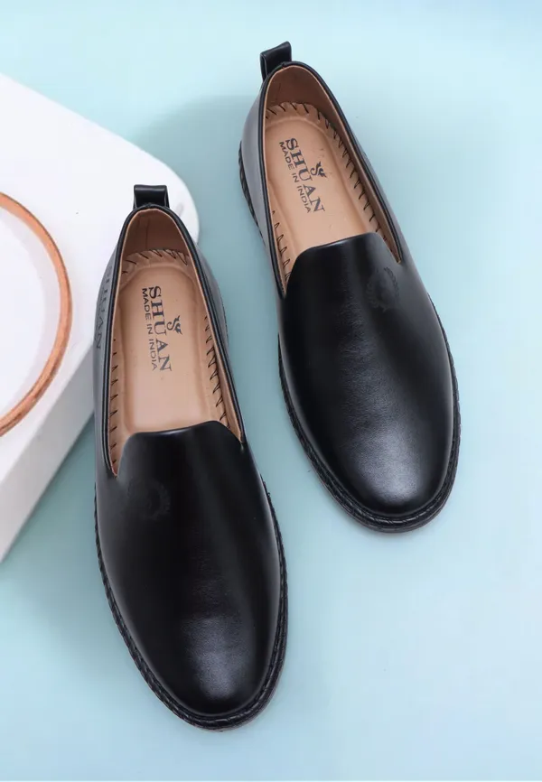 Black_Synthetic_Leather_Loafers_Loafers_For_Men