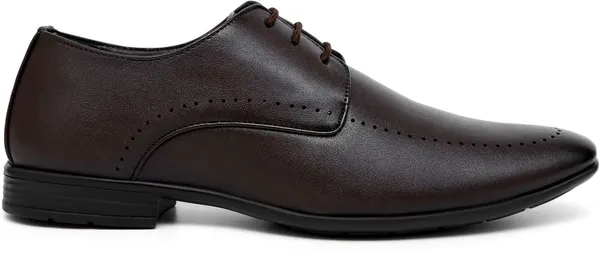 Brown_Synthetic_Leather_Derby_Shoes_For_Men