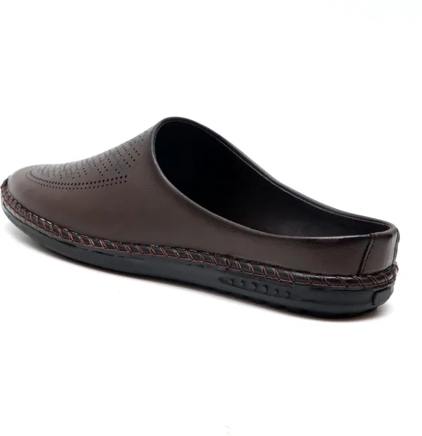 Brown_Synthetic_Leather_Mocassin_Shoes_For_Men