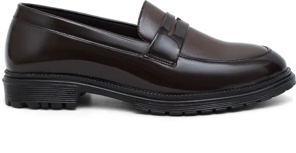 Brown_Synthetic_Leather_Slip_On_Shoes_For_Men