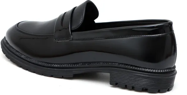 Black_Synthetic_Leather_Slip_On_Shoes_For_Men