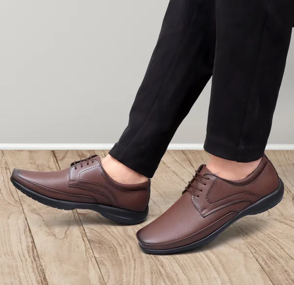 Brown_Synthetic_Leather_Slip_On_Shoes_For_Men