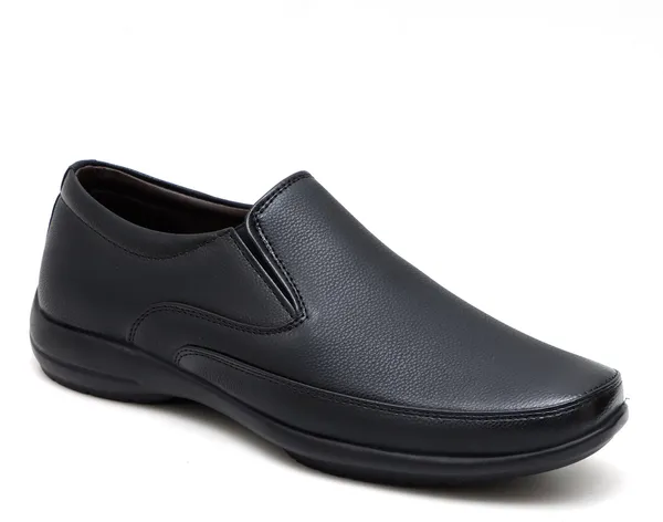 Black_Synthetic_Leather_Derby_Shoes_For_Men