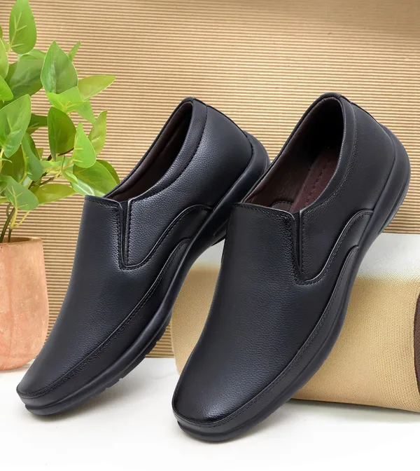 Black_Synthetic_Leather_Derby_Shoes_For_Men