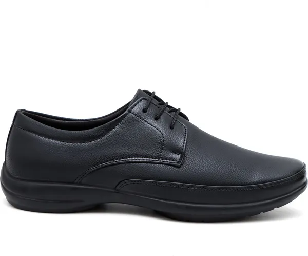 Black_Synthetic_Leather_Slip_On_Shoes_For_Men