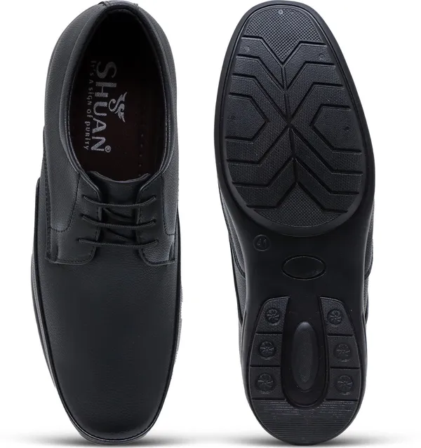 Black_Synthetic_Leather_Slip_On_Shoes_For_Men