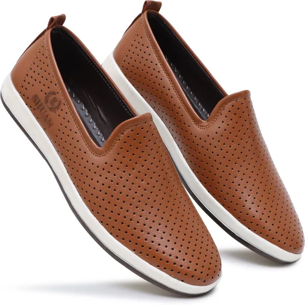 Tan_Synthetic_Leather_Espadrilles_Shoes_For_Men