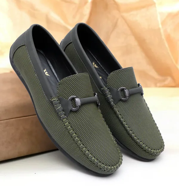Olive_Synthetic_Leather_Shu_Magicball_Loafers_Loafers_For_Men