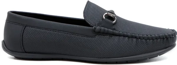Black_Synthetic_Leather_Shu_Magicball_Loafers_Loafers_For_Men