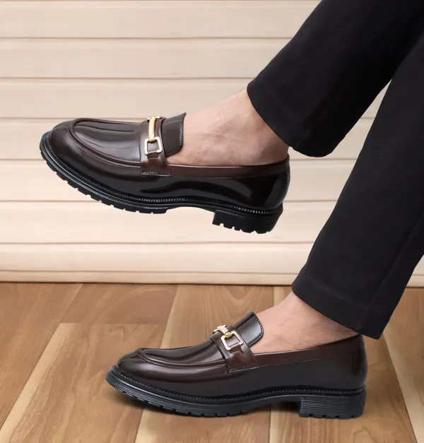 Brown_Synthetic_Leather_Slip_On_Shoes_For_Men