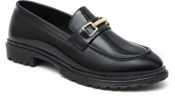 Black_Synthetic_Leather_Slip_On_Shoes_For_Men