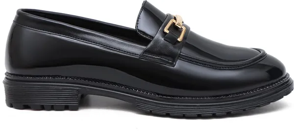 Black_Synthetic_Leather_Slip_On_Shoes_For_Men
