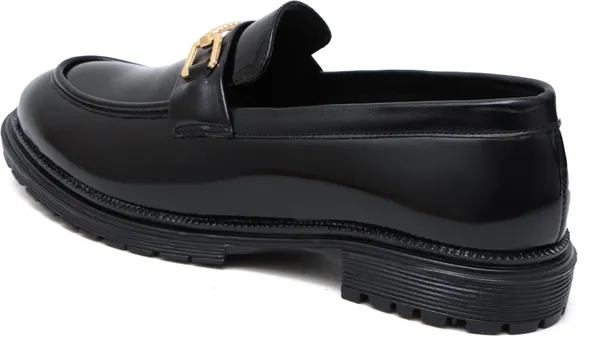 Black_Synthetic_Leather_Slip_On_Shoes_For_Men