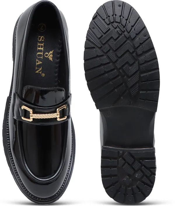 Black_Synthetic_Leather_Slip_On_Shoes_For_Men