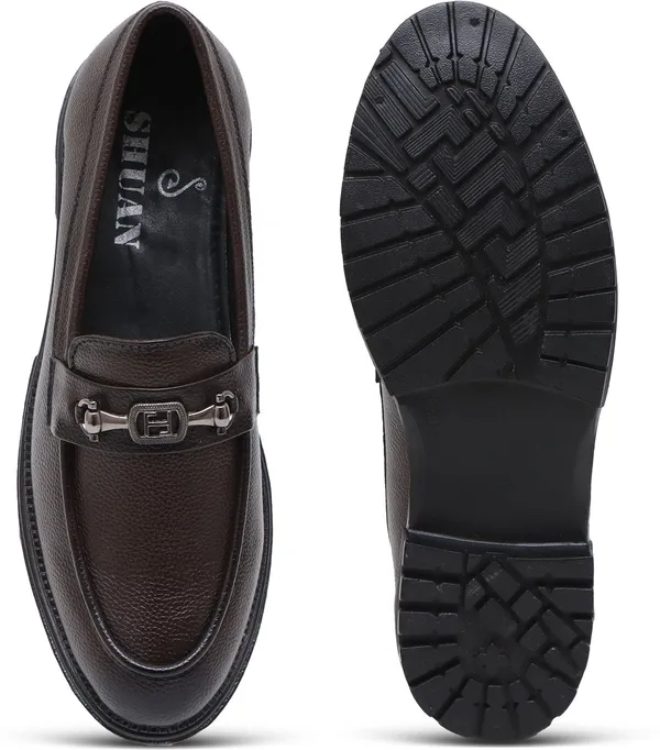 Brown_Synthetic_Leather_Slip_On_Shoes_For_Men