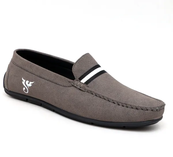 Grey_Synthetic_Leather_Casuals_Shoes_For_Men