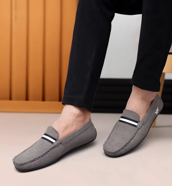 Grey_Synthetic_Leather_Casuals_Shoes_For_Men