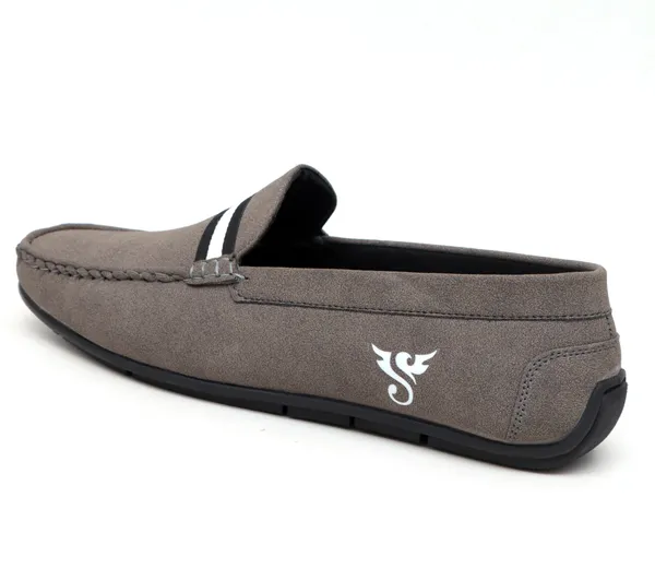 Grey_Synthetic_Leather_Casuals_Shoes_For_Men