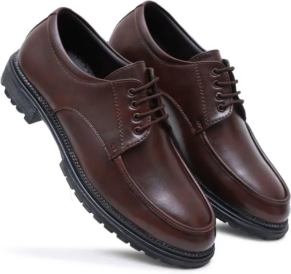 Brown_Synthetic_Leather_Outdoors_Shoes_For_Men