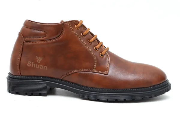 Tan_Synthetic_Leather_Boots_Boots_For_Men
