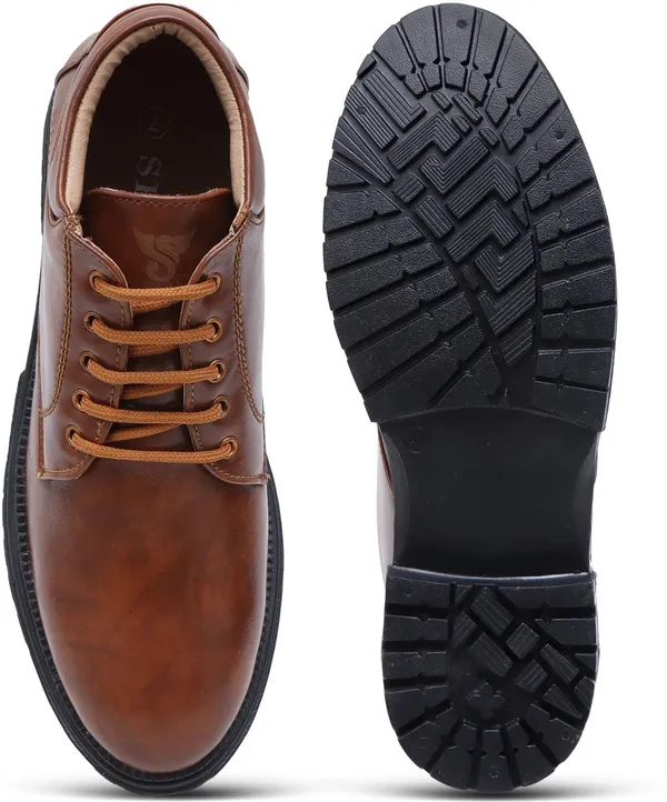 Tan_Synthetic_Leather_Boots_Boots_For_Men