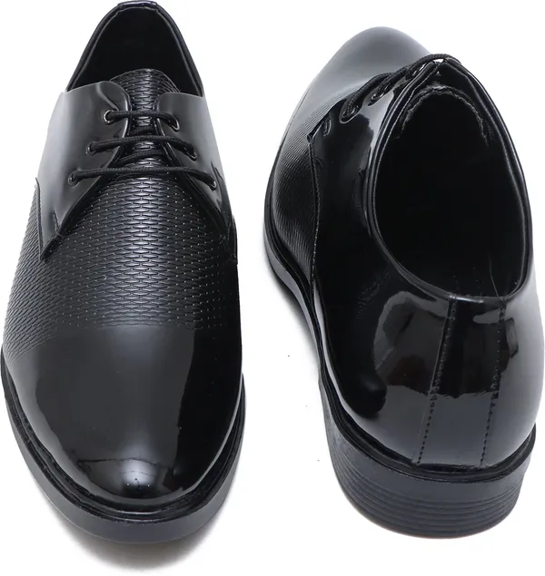 Black_Synthetic_Leather_Derby_Shoes_For_Men