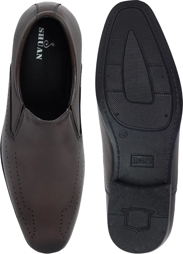 Brown_Synthetic_Leather_Party_Wear_Shoes_For_Men