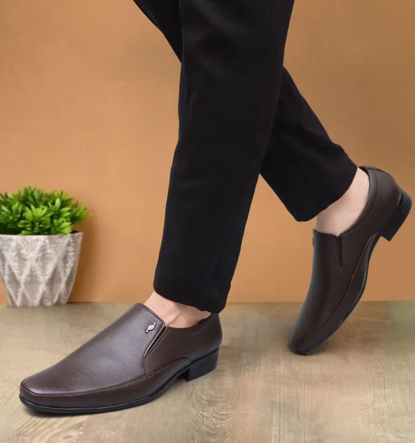 Brown_Synthetic_Leather_Slip_On_Shoes_For_Men