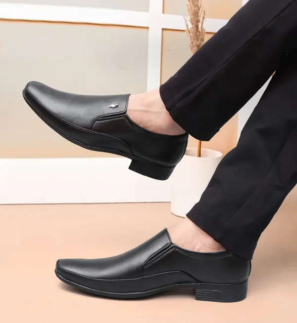 Black_Synthetic_Leather_Slip_On_Shoes_For_Men