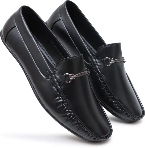 Black_Synthetic_Leather_Loafers_Loafers_For_Men