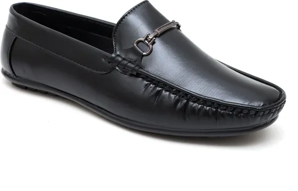Black_Synthetic_Leather_Loafers_Loafers_For_Men